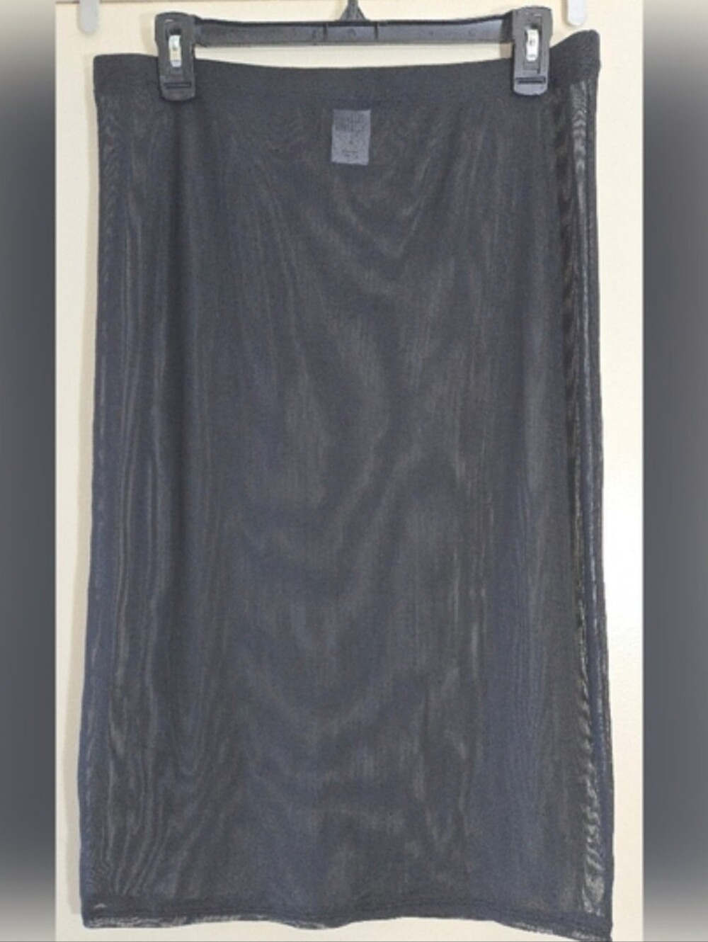 Sheer Black Mesh Half Slip Skirt - Wild Fable - XS